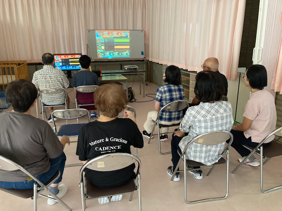 焼津市役所 大井川庁舎 焼津おとな倶楽部 eスポーツ体験会の写真２