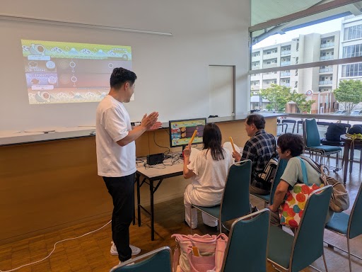 第36回 静岡県すこやか長寿祭 スポーツ・文化交流大会 総合開会式 ブース出展の写真１